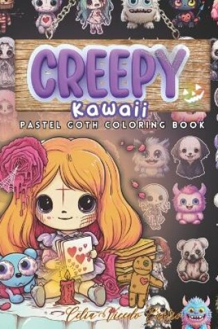 Cover of Creepy Kawaii Coloring book