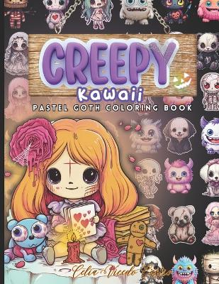 Book cover for Creepy Kawaii Coloring book