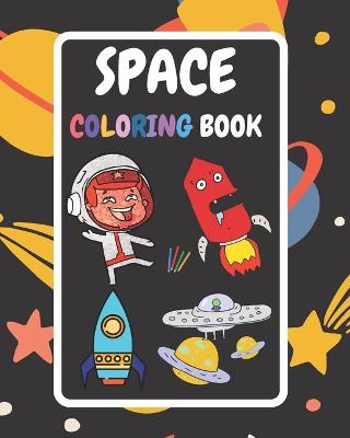 Book cover for Space Coloring Book