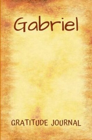 Cover of Gabriel Gratitude Journal