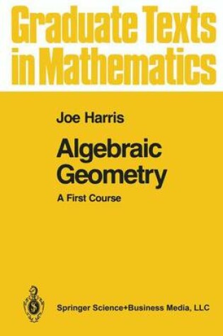 Cover of Algebraic Geometry