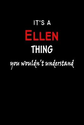 Book cover for It's a Ellen Thing You Wouldn't Understandl