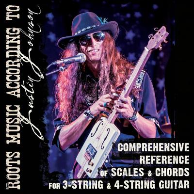 Book cover for Comprehensive Reference of Scales & Chords for 3-String & 4-String Guitar