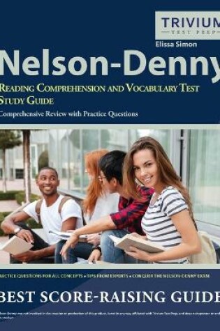 Cover of Nelson Denny Reading Comprehension and Vocabulary Test Study Guide