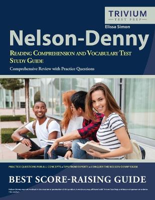 Book cover for Nelson Denny Reading Comprehension and Vocabulary Test Study Guide