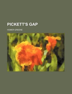 Book cover for Pickett's Gap