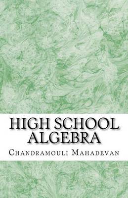 Book cover for High School Algebra