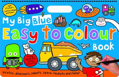 Book cover for My Big Blue Easy to Colour Books