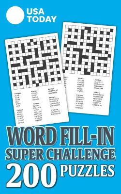 Book cover for USA Today Word Fill-In Super Challenge