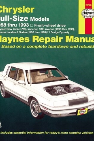 Cover of Chrysler Full-Size Front-Wheel Drive (88 - 93)