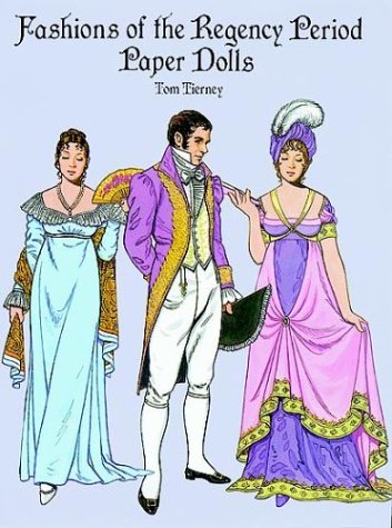 Book cover for Fashions of the Regency Period Paper Dolls