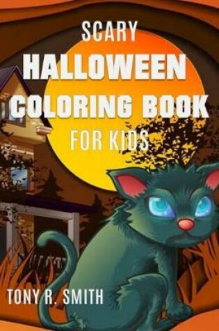 Cover of Scary Halloween Coloring Book