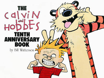 Book cover for Calvin and Hobbes Tenth Annive