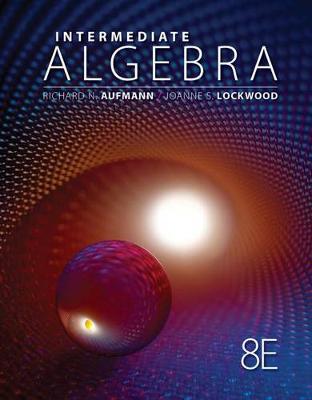 Book cover for Cengage Advantage Books: Intermediate Algebra with Applications