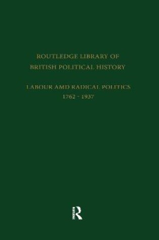 Cover of A Short History of the British Working Class Movement (1937)