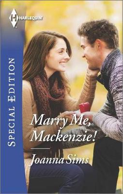 Book cover for Marry Me, Mackenzie!