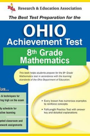 Cover of Ohio Achievement Test Grade 8 Math