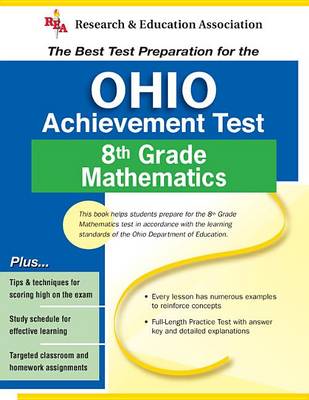 Book cover for Ohio Achievement Test Grade 8 Math