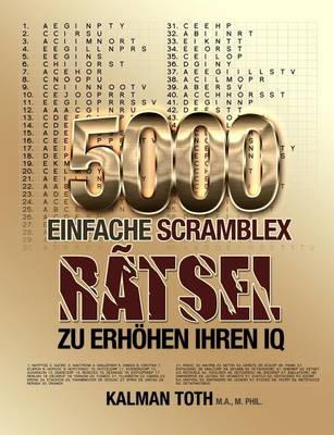 Book cover for 5000 Einfache Scramblex Ratsel Zu Erhohen Ihren IQ