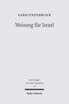 Book cover for Weisung fur Israel