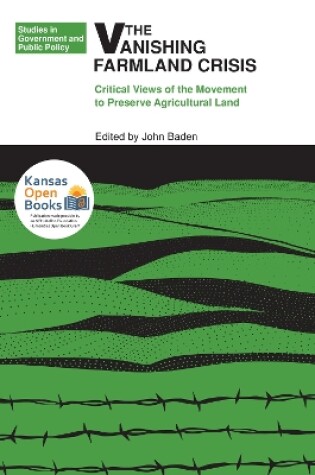 Cover of The Vanishing Farmland Crisis