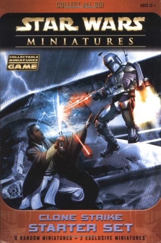Book cover for Star Wars Miniatures Clone Strike Starter Set