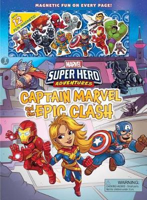 Book cover for Marvel Super Hero Adventures: Captain Marvel and the Epic Clash