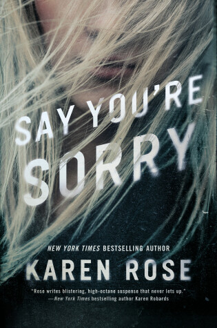 Cover of Say You're Sorry