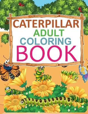 Book cover for Caribou Adult Coloring Book