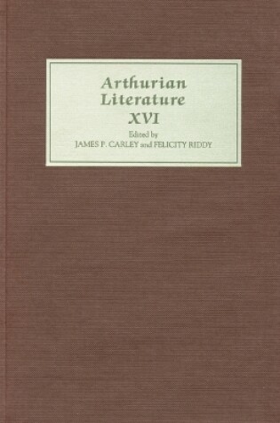 Cover of Arthurian Literature XVI