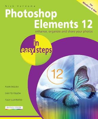 Book cover for Photoshop Elements 12 in Easy Steps