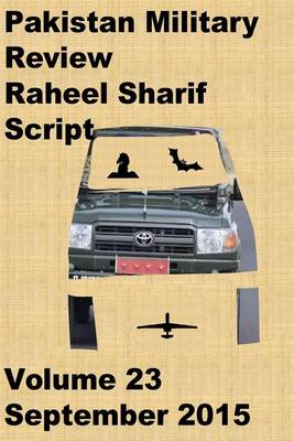 Book cover for Pakistan Military Review-Raheel Sharif Script