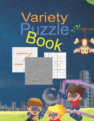 Book cover for Variety puzzle book