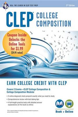 Book cover for CLEP College Composition Book ] Online