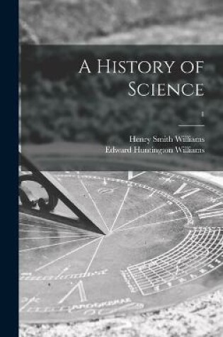 Cover of A History of Science; 1