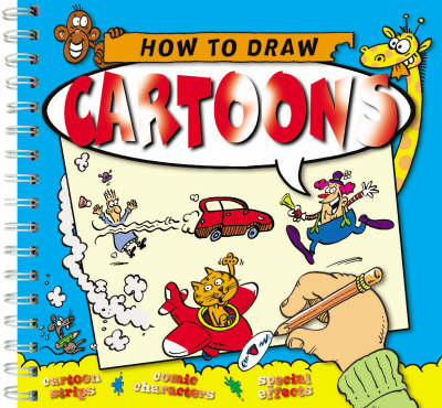 Book cover for How to Draw Cartoons Handbook