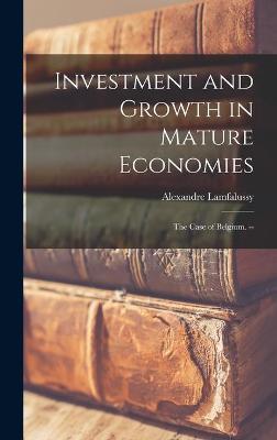 Book cover for Investment and Growth in Mature Economies