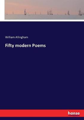 Book cover for Fifty modern Poems