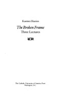 Book cover for The Broken Frame