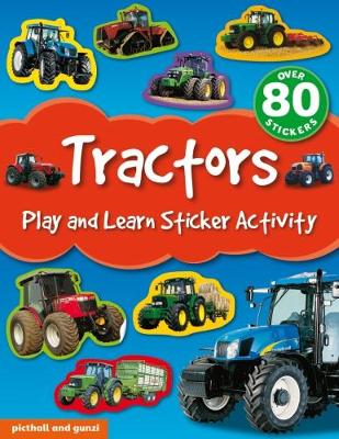 Book cover for Play and Learn Sticker Activity: Tractors