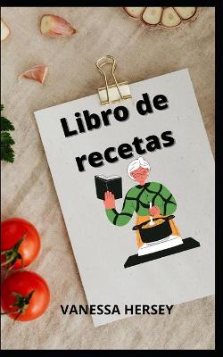 Book cover for Libro de recetas