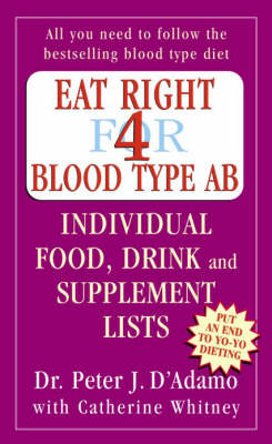 Book cover for Eat Right for  Blood Type AB
