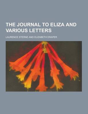 Book cover for The Journal to Eliza and Various Letters