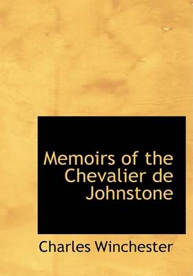 Book cover for Memoirs of the Chevalier de Johnstone