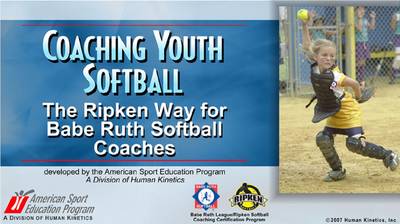 Book cover for Coaching Youth Softball: Ripken Way for Babe Ruth Softball Coaches