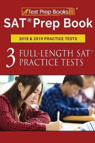 Cover of SAT Prep Book 2018 & 2019 Practice Tests