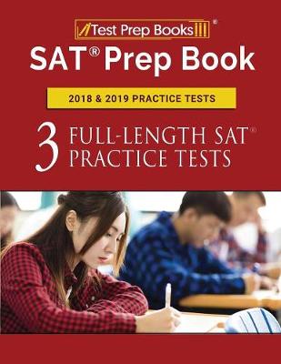 Book cover for SAT Prep Book 2018 & 2019 Practice Tests