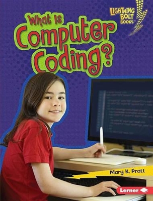 Book cover for What Is Computer Coding?