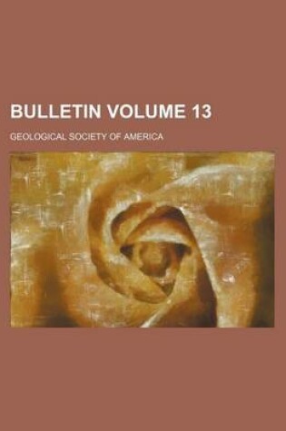 Cover of Bulletin Volume 13