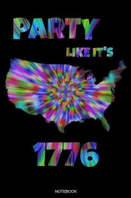 Book cover for Party Like It's 1776 Notebook